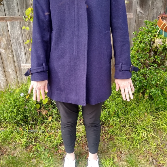 Like New JCrew Salon Peacoat Blue Size 6/Small Worn 1x! - Picture 5 of 11